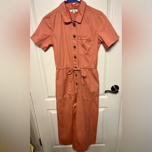 Madewell wide leg utility jumpsuit